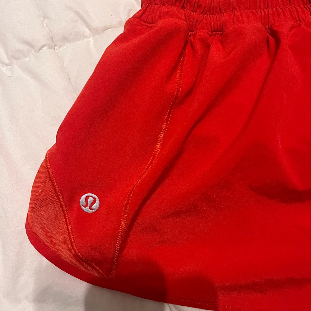 Lululemon Hotty Hot Short Red
